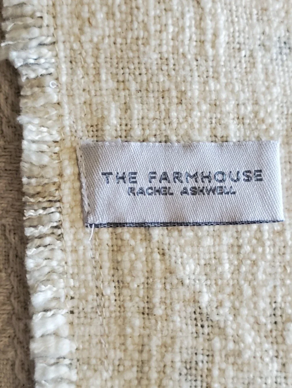 The Farmhouse by Rachel Ashwell Woven Christmas Tree Shimmer Table Runner